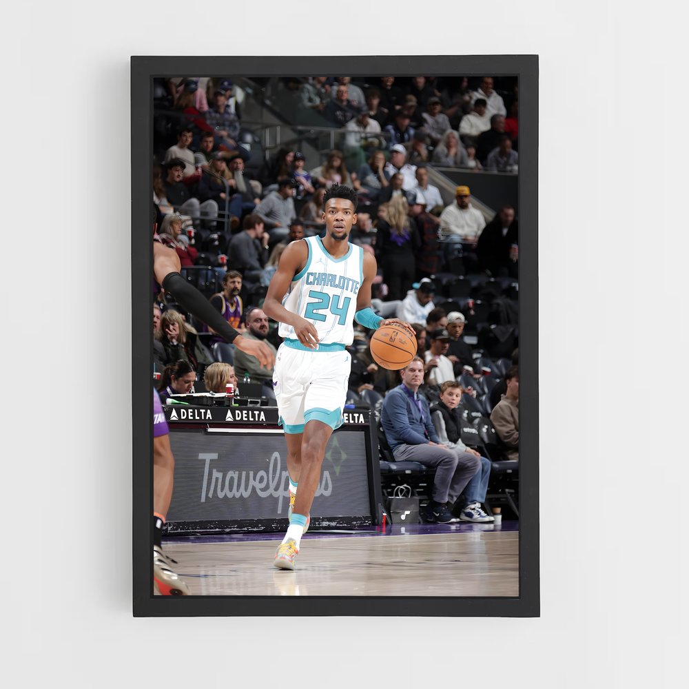 Poster Action de Chris Paul – affiche Basketball (vue 2)